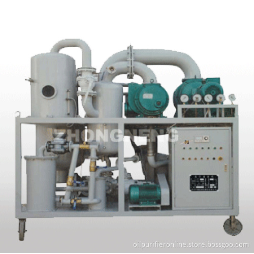 Double-Stage Vacuum Regeneration Insulating Oil Purifier